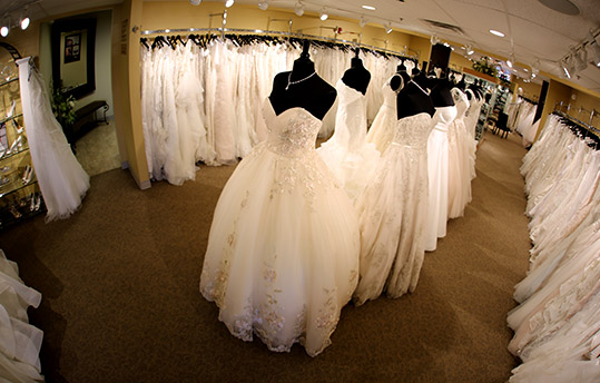 Large Wedding Dress Selection, Pittsburgh