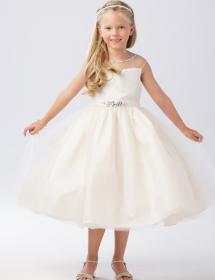 Beautiful dress on a beautiful little girl