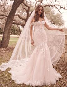 Incredible beauty displayed by model and gown by Maggie Sottero